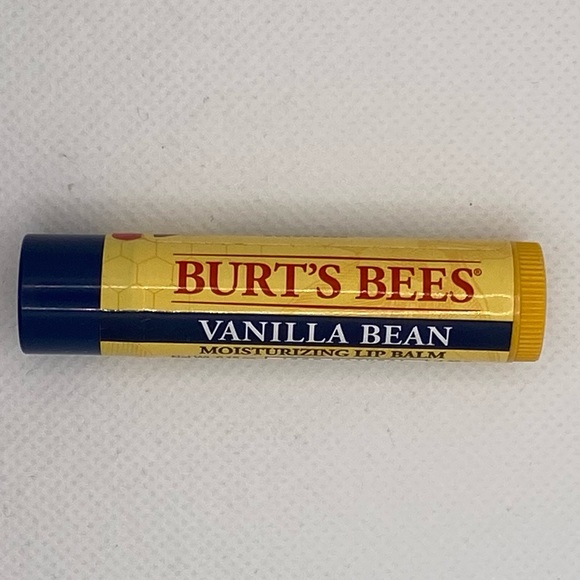 NEW Lot of 6 Burt's Bees Vanilla Bean Moisturizing Lip Balm 100% Natural - Picture 2 of 8